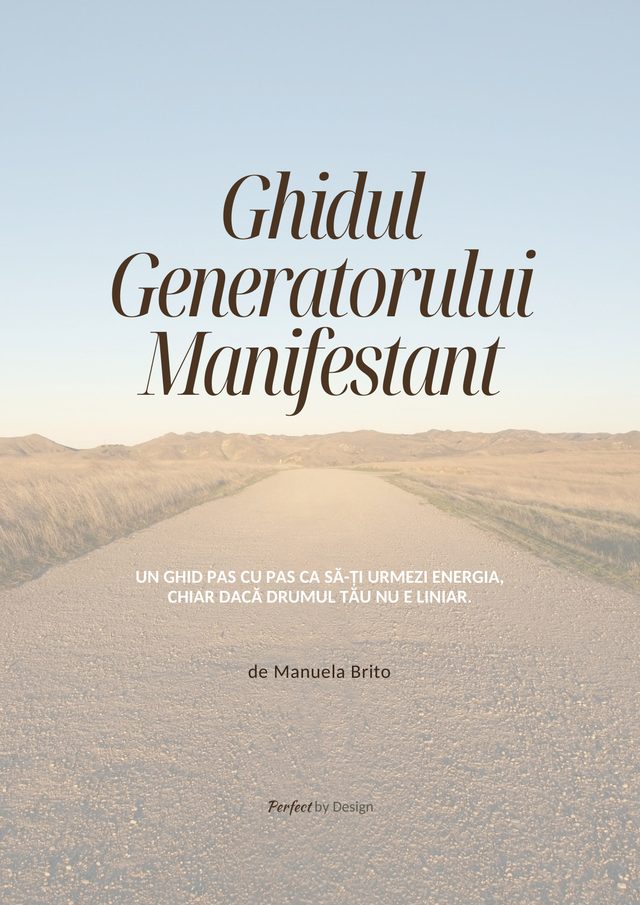 Ghidul Generatorului Manifestant — coperta